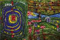 HUNDERTWASSER, FRIEDENSREICH, 1928-2000, GRASS FOR THOSE WHO CRY, GRANO-LITHOGRAPHIE MIT METALLFOLIENDRUCK, HRSG. GRUNER UND JAHR 1995, CA. 47,5 X ...