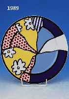 LICHTENSTEIN, ROY, ROSENTHAL-KÜNSTLERTELLER, PORZELLAN, LIM. AUFLAGE, 2820/3000, D. 30.5 CM