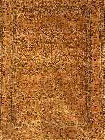 HERECKE FEIN,TÜRKAI.140 X 103 CM..CA 40 JAHR E.REINE NATURSEIDE.EHZ 2.(REINIGUNGSBEDÜFTIG)