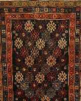 TATAFRESCH,PERSIEN CA 178 X 136 CM. .FLOR WOLLE EHZ 3.UM 1920.