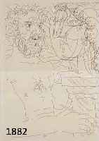 PICASSO, PABLO, 1881-1973, RADIERUNG AUS DER NEUAUFLAGE DER SUITE VOLLARD, CA. 26,5 X 19 CM, PP