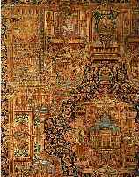 KAKASCHMAR,PERSIEN.CA 407 X 296 CM. .FLOR WOLLE EHZ 3.CA 40 JAHRE.