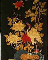 PAPAO TWO.CHINA.CA 131 X 67 CM. .FLOR WOLLE. EHZ 2-3.UM 1910.