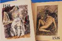 CREBILLON FILS, LA NUIT ET LE MOMENT, MIT ILLUSTRATIONEN NACH BERTHOMMé SAINT-ANDRé, NUM. AUFLAGE 146, 15 FARBIGE ABBILDUNGEN, PAPIEREINBAND ...