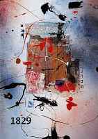 TORNE, SAMI MIGUEL, GEB. 1938 BARCELONA, BEKANNTER SPANISCHER KÜNSTLER MIT INTER- NATIONALEN AUSSTELLUNGEN, GROSSE ABSTRAKTE FARBKOMPOSITION UND ...