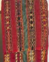 DOPPELTASCHE,SCHAHSAWAN,PERSIEN CA 93 X 50 CM. .UM 1900.EHZ 3