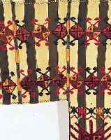 PFERDEDECKE,GHASCHGAI,141 X 97 CM..UM 1940. EHZ 3