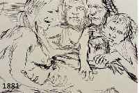 KOKOSCHKA, OSKAR, 1886-1980, RADIERUNG, RE. U. HANDSIGNIERT, NUM. 27/100, CA. 20 X 29 CM