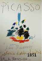 PICASSO, PABLO, 1881-1973, LES MENINES, GALERIE LOUISE LEIRIS 1959, FARBLITHOGRAPHIE, HANDSIGNIERT, ED. MOURLOT, CA. 66,5 X 48 CM, U.GL., R.