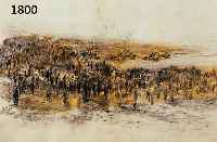 Mayrshofer, Max, aquarellierte Kohlezeichnung, li. u. sign., ca. 18 x 28 cm, u.Gl., R.