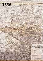 KONVOLUT VON 3 BLATT, MIT ALTKOLOR. LITHO. UND KUPFERKARTEN VON MINDEN: 1.) ALTKOLOR. LITHO KARTE, ATLAS VON DEM PREUSSISCHEN STAATE VON VERLAG J. ...