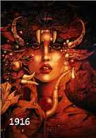 BELASCO, ALBERT, "HATHOR", FARBLITHOGRAPHIE, HANDSIGNIERT UND NUM. 49/100, CA. 80 X 63 CM