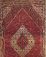 BIBIDJAR,PERSIEN CA 181 X 110 CM. .EHZ 3.FLOR WOLLE.CA 10 JAHRE.HAT ABRASCH!.