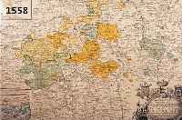 ALTKOLOR. KUPFERSTICHK. V. HOMANN ERBEN, CA. 1743, PRINCIPATUS HOHENLOCI, MIT GR. TITELLEISTE OBEN, LI. O. INSETKARTE DER GLEICHEN, RE. U. ...