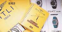 3-TEILIGES BREITLING INFOSET, BESTEHEND AUS SALES HANDBOOK VON 1995 M. FARBABBILDUNGEN U. 2 UHRWERKS- U. FUNKTIONSTABELLEN, REICHHAL- TIGES ...