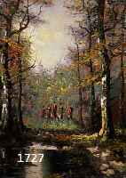 SEIFERT, E., MITTE 20. JH. JAGDREITER AUF WALDWEG, ÖL/LWD., SIGNIERT, 70 X 60 CM