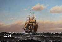 PALMER, O.??, 1. HÄLFTE 20. JH., ÖL/LWD. SEGELSCHIFF AUF BEWEGTER SEE, SIGNIERT, 50 X 70 CM, RAHMEN