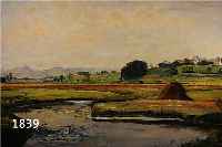 TILLBERG, HARALD, 1877 MEIßEN, ÖL/LWD, SOMMERLICHE FLUßLANDSCHAFT, UNT. LINKS SIGN., CA. 60 X 80 CM, RAHMEN