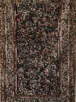 HERHERECKE,CHINA SEIDE.CA 155 X 93 CM. .EHZ 1-2 CA 5 JAHRE.REINE NATURSEIDE MIT CA 900.000 KN/QM.