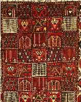 BABACHTIAR,PERSIEN CA 315 X 215 CM. .FLOR WOLLE EHZ 2.CA 25 JAHRE.