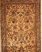 TÄBRIZ TABATABAI,PERSIEN CA 170 X 69 CM.. FLOR WOLLE.EHZ 3.CA 20 JAHRE.