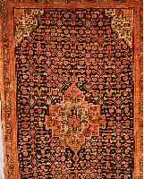 BIDJAR,PERSIEN CA 223 X 149 CM..FLOR WOLLE. EHZ 3.CA 50 JAHRE.