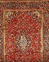 KESCHAN,PERSIEN.CA 347 X 244 CM..FLOR WOLLE EHZ 2.CA 10 JAHRE.