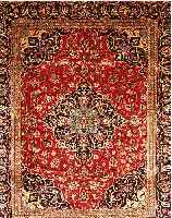 KEKESCHAN,PERSIEN CA 250 X 204 CM. .FLOR WOLLE. EHZ 3.CA 20 JAHRE.