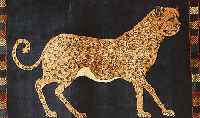YAYALAMEEH,PERSIEN CA 150 X 112 CM. .EHZ 2.CA 30 JAHRE.WOLLE AUF WOLLE.