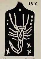PENCK, A.R., GEB. 1939, SKORPION, HOLZ- SCHNITT, RE. U. HANDSIGN., BEZ.: E.A., CA. 26 X 13 CM