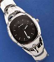 KONVOLUT: 2X UHR-KRAFT DESIGNER-DAMEN- UND HERRENUHR, POL. STAHL, UNGETR. LAGERWARE, F. D. DEUT. MARKT 2000, BEIDE HIGH-TECH-QUARTZ- WERKE M. ...