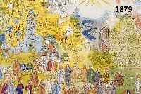 DUFY, RAOUL, 1877-1953, ZWEI DOPPELBLATT- GROßE FARBLITHOGRAPHIEN AUS: HOMMAGE A RAOUL DUFY, LIBRAIRIE PERRIN, MOURLOT 1965, BUG- FALTEN, JE CA. ...