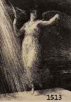 FANTIN-LATOUR, HENRI, REVEIL, LITHOGRAPHIE AUF BÜTTEN AUS: R. WAGNER-SA VIE ET SES OEUVRE S ED. JULIEN PARIS 1886, CA. 20,5 X 14,5 CM PP
