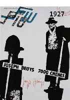 BEUYS, JOSEPH, 1921-1986, 7000 EICHEN, OFFSET, HANDSIGN. UND MIT FIU- STEMPEL, CA. 29 X 21 CM