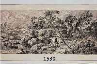 KOBELL, FERDINAND, 1740-1799, REITER, ZWEI RADIERUNGEN VON 1774, IN DER PLATTE SIGN. UND DAT., JE CA. 8 X 17 CM, PP