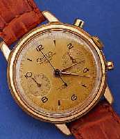 KONVOLUT: 2 ARMBANDCHRONOGRAPHEN, M. VERSCH. LANDERON-KAL., 1X BEZ. TITUS, METALL NACHVER- CHR., BOD. U. GLASRD. AUFGEDR., SCHWEIZ UM 1944, ...