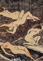 FOUJITA, TSUGUHARA, 1886-1968, HANDKOLO- RIERTE HOLZSCHNITTE UM 1920, JE CA. 15 X 11 CM, PP.