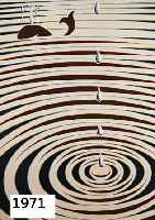 VASARELY, VIKTOR, 1908-1997, FARBLITHOGRAPHIE AUS: ORIGINES, HANDSIGN., NUM. 91/200, CA. 45 X 47,5 CM