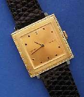 SARCAR HERRENARMBANDUHR, UNGETR. LAGERW., SCHWEIZ UM 1970, METALL HARTVERG., EDELST.- BODEN GEDR., ORIG.-LEDERB., ETA BASISKAL. 980, HANDAUFZUG, ...