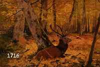 DRAHTMANN, CHRISTOPHER, 1856 BREMEN-1932 BERLIN,JAGD- UND TIERMALER, STUDIERTE AN DER KARLSRUHER AKADEMIE UND STEL- LTE SEIT 1885 REGELMÄßIG AUF ...