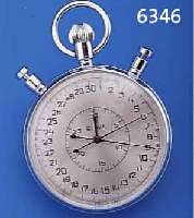 SLAVA EINHANDSTOPPER RATTRAPANTE, SOVJET- UNION UM 1987, METALLSCHRAUBGEH., KONTRAST- ZIFFERBL., SCHNELLSCHW., 30-MIN-STOPPZÄHLER, ...