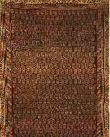 KURDEN DORFTEPPICH, 182 X 117CM, EHZ 4 FLOR WOLLE, UM 1860