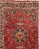 MESCHED, PERSIEN, 347 X 253CM, EHZ 2-3 FLOR WOLLE, CA.30 JAHRE