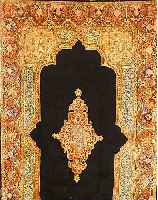 KERMAN, PERSIEN, 307 X 185CM, EHZ 3 FLOR WOLLE, CA.30 JAHRE, HAT FLECK !