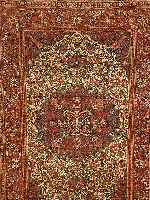 FARAGHAN, PERSIEN, 205 X 140CM, EHZ 4 FLOR WOLLE, UM 1890