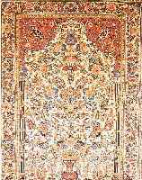 SASAROGH, PERSIEN, 355 X 256CM, EHZ 4 FLOR WOLLE, UM 1900