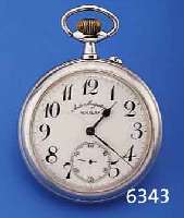 DOXA ÜBERGROßE HERRENTASCHENUHR, WOHL DIENST- UHR (BÜRO, POST, BAHN), ARGENTANGEH., EMAIL- BL. RISSIG, PROV. REP., SCHWEIZ UM 1906, ...