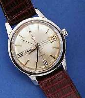 2 X DOXA HERRENARMBANDUHREN, BEIDE SCHWEIZ CA. 1958-1964, BEIDE METALL VERCHR., EDELST.- BÖD. AUFGEDR., VERSCH. ZIFFERBL.-DESIGNS, BEIDE KAL. 103 ...