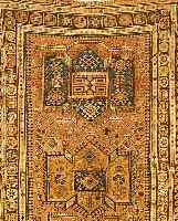 SUMAKH KELIM, RUSSLAND, 265 X 140CM, EHZ3-4 WOLLE AUF WOLLE, UM 1900