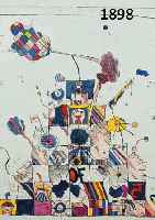 KASTENHOLZ, DAS RÄTSEL, FARBLITHOGRAPHIE, HANDSIGNIERT, BETITELT UND NUM. 96/100, CA. 27 X 24 CM